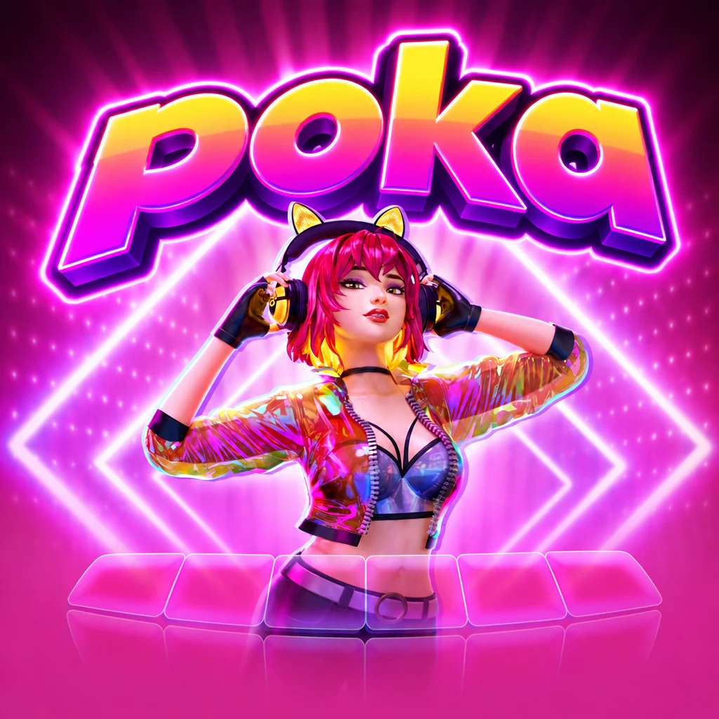 Suasana pesta musik disko penuh lampu warna-warni di Rave Party Fvr poka